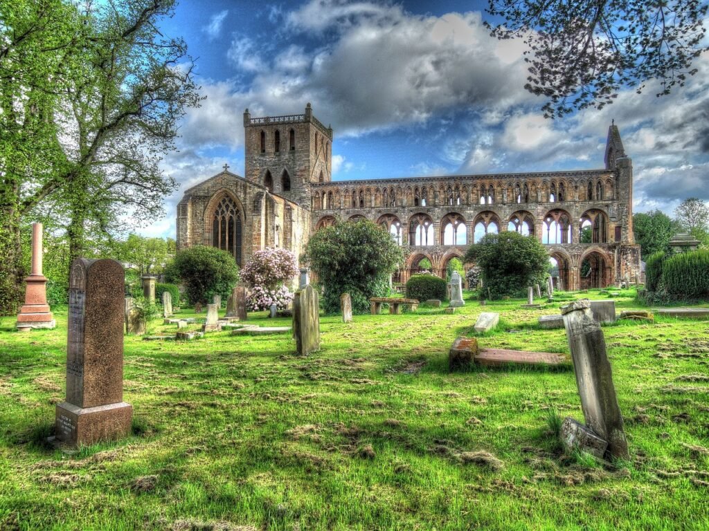 Jedburgh Abbey's Churchyard